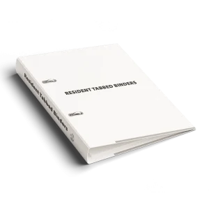 Resident Tabbed Binders