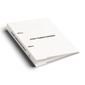 Staﬀ Tabbed Binders